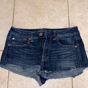 Medium Wash American Eagle Jean Shorts Size 8